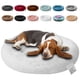 thumbnail image 2 of Blusea Cama redonda para mascotas de felpa suave Cama suave para gatos Cama para gatos para gat Irfora estera suave, 2 of 6