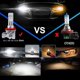 thumbnail image 2 of H11 H8 H9 H16 LED Headlight Bulbs 12000Lm Per Set 6500K Cool White Wireless Headlight LED Bulb Pack, 2 of 4