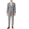 Tallia Mens Orange Two Button Formal Suit, Grey, 40 Short / 33W x UnfinishedL