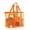 Orange, variant on Shoreew Mesh Beach Bag with Zipper Large Capacity Beach Tote Foldable Design Waterproof Sand-proof Pool Bag with Pockets
