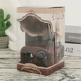 thumbnail image 7 of Vintage Hand Crank Music Box, Retro Gramophone With Rotating Disc, Classical Melody Home Decor, Gift For Collectors, 7 of 7