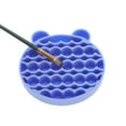 thumbnail image 4 of Unique Bargains 1 Pc Durable Makeup Brush Storage Cleaner Blue, 4 of 7