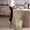 Light Green, variant on Trash Can With Lid Transparent Trash Can For Home Living Room Kitchen Toilet Bathroom Bedroom Office With Pressure Ring Waste Bin.