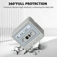 thumbnail image 5 of V-MORO Airpods 3rd Genaration Case Cute Airpods Pro Cassette Tape Case, Soft Silicone Airpods Case Cover Shock-Absorbing Protective Case, Cleaner Kit & Replacement Eartips(S/M/L) Included, Gifts, 5 of 8