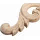 thumbnail image 5 of 4 piezas de adornos decorativos Adornos de madera Hechos a mano para esquinas de muebles de gabinete 15x7.5cm, 5 of 5