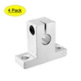 thumbnail image 1 of 4PCS SK8 Soporte de guía de riel de sujeción de movimiento lineal de aluminio para eje de 8mm de diámetro, 1 of 5