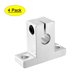 thumbnail image 1 of 4PCS SK8 Soporte de guía de riel de sujeción de movimiento lineal de aluminio para eje de 8mm de diámetro, 1 of 5