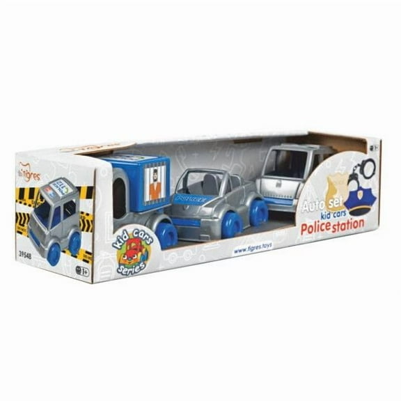 Tigres Auto Set "Kid Cars" Police Station