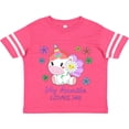 thumbnail image 3 of Inktastic My Auntie Loves Me Cute Unicorn Boys or Girls Toddler T-Shirt, 3 of 5