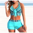 thumbnail image 1 of LSLJS Women's Split Three-piece Printed Sexy Swimsuit, Bikini Sets, 1 of 3