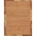 thumbnail image 1 of Ahgly Company Machine Washable Indoor Rectangle Abstract Orange Area Rugs, 8' x 10', 1 of 7