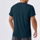 thumbnail image 4 of pstuiky camisetas de hombre, Blusas/camisetas casuales de verano para hombre, de color liso y cuello redondo camisas casuales para hombre s, 4 of 8