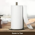 thumbnail image 2 of MaxxMarket Bronze Kitchen Paper Holder, Oil Rubbed Bronze Paper Towel Holder, Kitchen Roll Organizer, Countertop Roll Dispenser with Weighted Base, 2 of 11