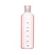 thumbnail image 2 of Vaso De Agua De Plástico Botella de agua portátil de plástico rosa con medidor de tiempo, 750 ml, a prueba de fugas, para preparar té (1 unidad) Rkxzt, 2 of 8
