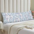 thumbnail image 4 of Funda de almohada Cinnamoroll, funda de almohada larga de cuerpo entero, almohada de juegos para niños, cojín de sofá, muebles para el hogar, decoraciones de cama de 20" x 54", 4 of 5
