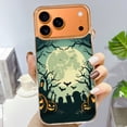 thumbnail image 3 of Case For Apple iPhone Air / 17 Pro / 17 Pro Max Series Case, Slim Thin Transparent Flexible Clear TPU Shockproof Phone Case For iPhone 17 Series, Halloween Night Spooky, 3 of 6