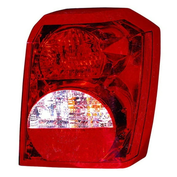 New CAPA Certified Standard Replacement Passenger Side Tail Light Assembly, Fits 2008-2012 Dodge Caliber