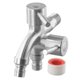 thumbnail image 5 of G1/2 304 Stainless Steel Double Tap Seal Tape Multifunctional Two Way Tap 2*handles For Bathroom Kitchen Faucets, 5 of 10