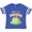 Football Blue and White, variant on Gigi's Lil' Dinosaur with Cute Stegosaurus Boys or Girls Toddler T-Shirt