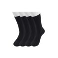 thumbnail image 1 of Calcetines de Nailon transparentes uxcell con puños Elásticos para mujer 2 Pares Negro M, 1 of 7