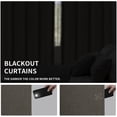 thumbnail image 4 of Easy-Going Blackout Curtains, Taupe, 52 x 108 inch, 4 of 7