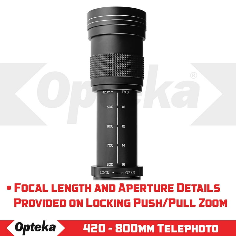 OPTEKA オプテカ HD 420-800mm スーパーテレフォト Kマウント Opteka 420-800mm Lens Review | Thom Hogan