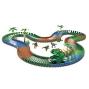 Magic Tracks Dino Chomp, Race Car Track Set, As Seen On TV, 160 Pieces