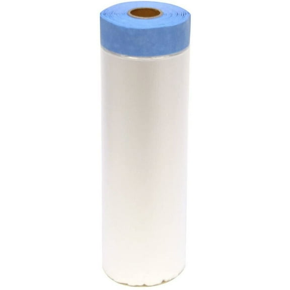 Trimaco Easy Mask 8 W X 8 Ft. L X 0.5 Mil Plastic Pre-taped Painter's Plastic 1 Pk