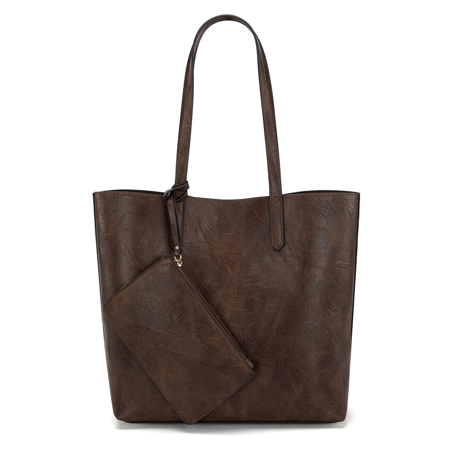 Montana West Tote Bag for Women Top Handle Purses and Handbags Soft Hobo, Coffee