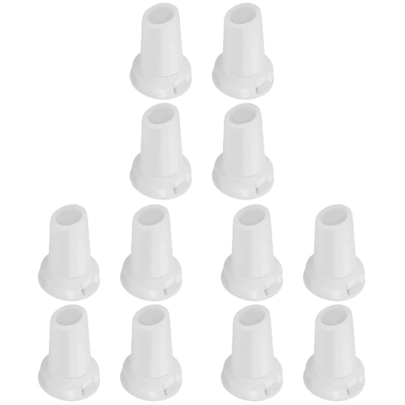 12-Pack Soft Silicone Bite Valve Replacement for Water Bottles, Drinking Spout Accessories