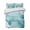 Teal Blue, variant on Quilts Queen Size, Teal Ocean Coastal Soft Comforter Bedding Set for Bed, Summer Beach Nautical Coral Starfish Lightweight Quilted Bedspread with Pillow Cover(2 Pieces) for All Season, 90x96 Inch
