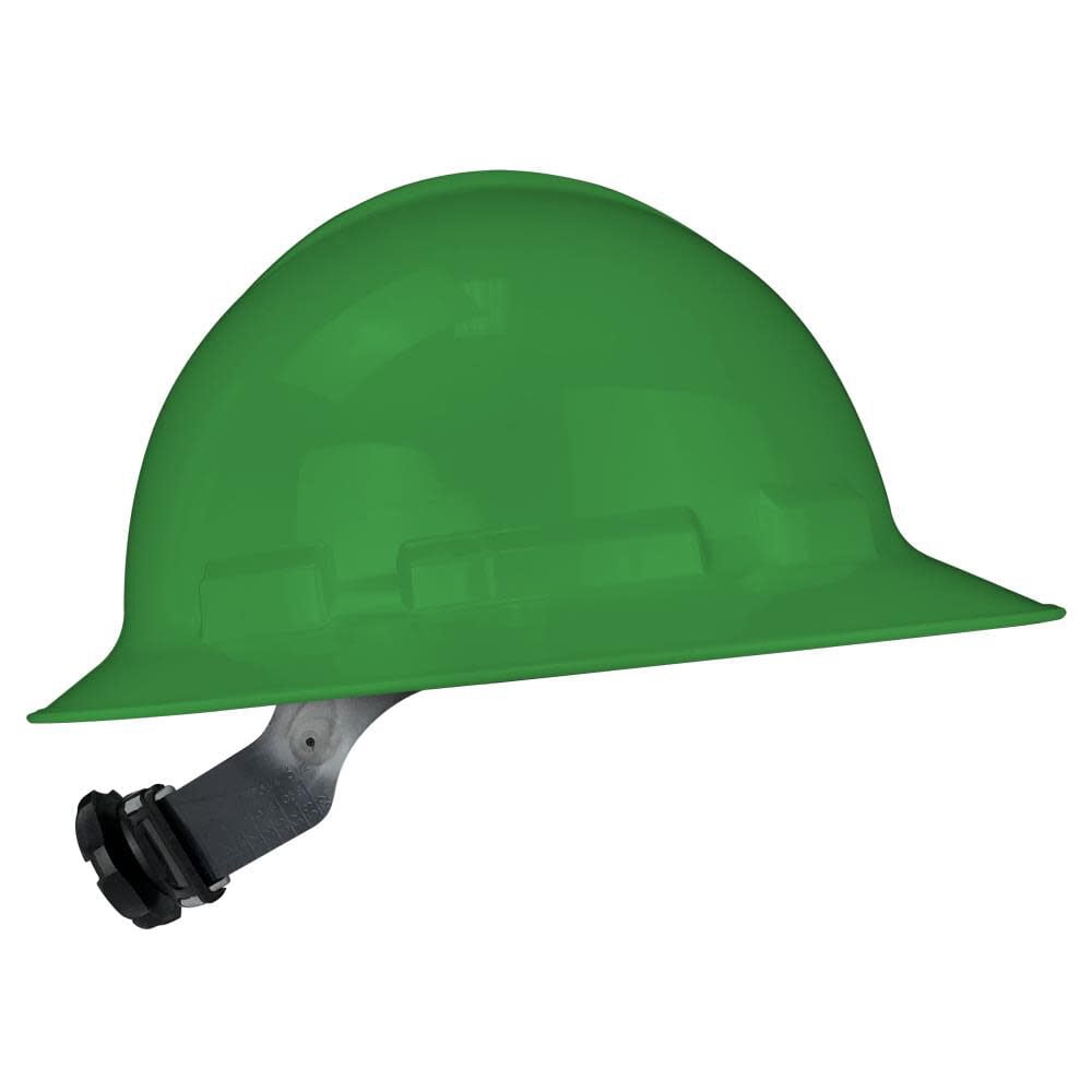 Radians Quartz™ Full Brim Hard Hat Green - QHR6-GREEN