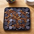 thumbnail image 2 of Vibrant Life Silicone Shamrock Snuffle Mat, Black, 8" x 8", 2 of 5