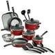 thumbnail image 1 of TRAMONTINA - Batería de Cocina Primaware, Aluminio, Antiadherente, Incluye 18 Piezas, Color Rojo, 1 of 5