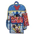 thumbnail image 1 of Mickey Mouse Characters 5 Piece Kids 16"Backpack Set, 1 of 6