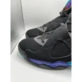 thumbnail image 3 of A i r-Jor-dan 8 Retro 'Aqua' 2015 OG Mens Size 9 Black Sneakers 305381-025, 3 of 6