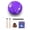Purple, variant on Steel Tongue Drum 6 Inches 8 Notes B Major Navy Blue Meditation Yoga Percussion Instrument