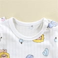 thumbnail image 4 of XXWXYD Baby Boys Girls All-Season Jumpsuits Rompers, Soft Breathable Cotton Bodysuit Outfits with Snap Closure, Cute Casual Playwear, 4 of 6