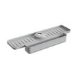 thumbnail image 2 of Alfombrilla de bandeja de recepción de goteo con manija de grifo | Protector de encimera de fregadero de cocina de silicona | Pendiente de 5° Secado rápido Drenante automático | Plegable, 2 of 7