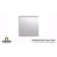 thumbnail image 4 of Arrow Elite 6 x 6 x 7 ft Galvalume Steel Storage Shed, 4 of 6