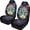 Cat, variant on chaqlin Colorful Cat Auto Seat Cover for Women 2 Pcs Car Front Seats Cover Protector Car Interior Automotive for Most Cars,SUV,Sedan