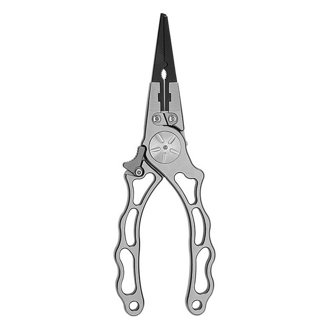 Aluminum Alloy Fishing Pliers Hook Remover Fishing Line Cutters with