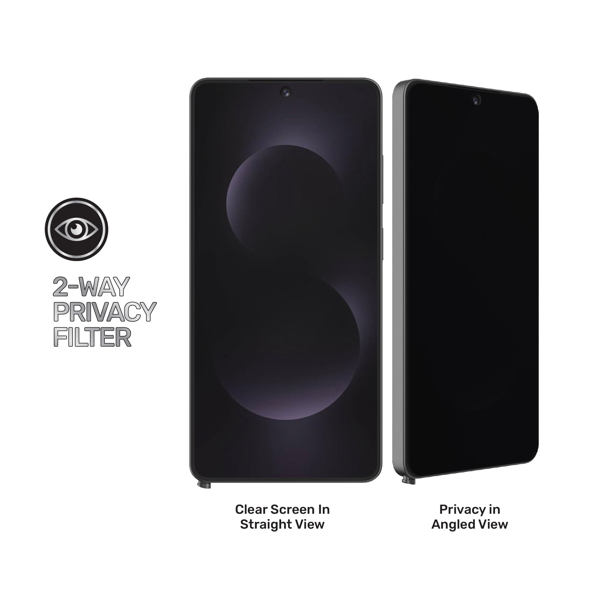 DuraGlass Privacy Glass Screen Protector with 2-Way Privacy Filter for Samsung Galaxy S26 Ultra