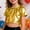 Gold, variant on Adeawade Carnival Tops For Girls Short Sleeve Girls Metallic Shiny Performance Top Cool Robot Dance Crop Tee For Stage Show Round Neck Tee Casual Wear 9-10 Years Black