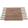 thumbnail image 3 of SHISUYAN 40Pcs Mini Dolly House Floor Light Brown Retro Color for DIY Projects 1.58X0.08In, 3 of 8