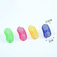 thumbnail image 5 of Walbest Cat Spiral Spring, 12 Pcs Cat Creative Toy to Kill Time and Keep Fit Interactive cat Toy Durable Heavy Plastic Spring Colorful Springs Cat Toy for Swatting, Biting, Hunting Kitten Toys, 5 of 7