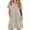 Khaki, variant on Short Sleeve Shirts for Women Women’S Casual Summer T Shirt Dress Loose Short Sleeve Tunic Dress with Pockets for Women Loose Summer Dress for Women T Shirt Dress Women