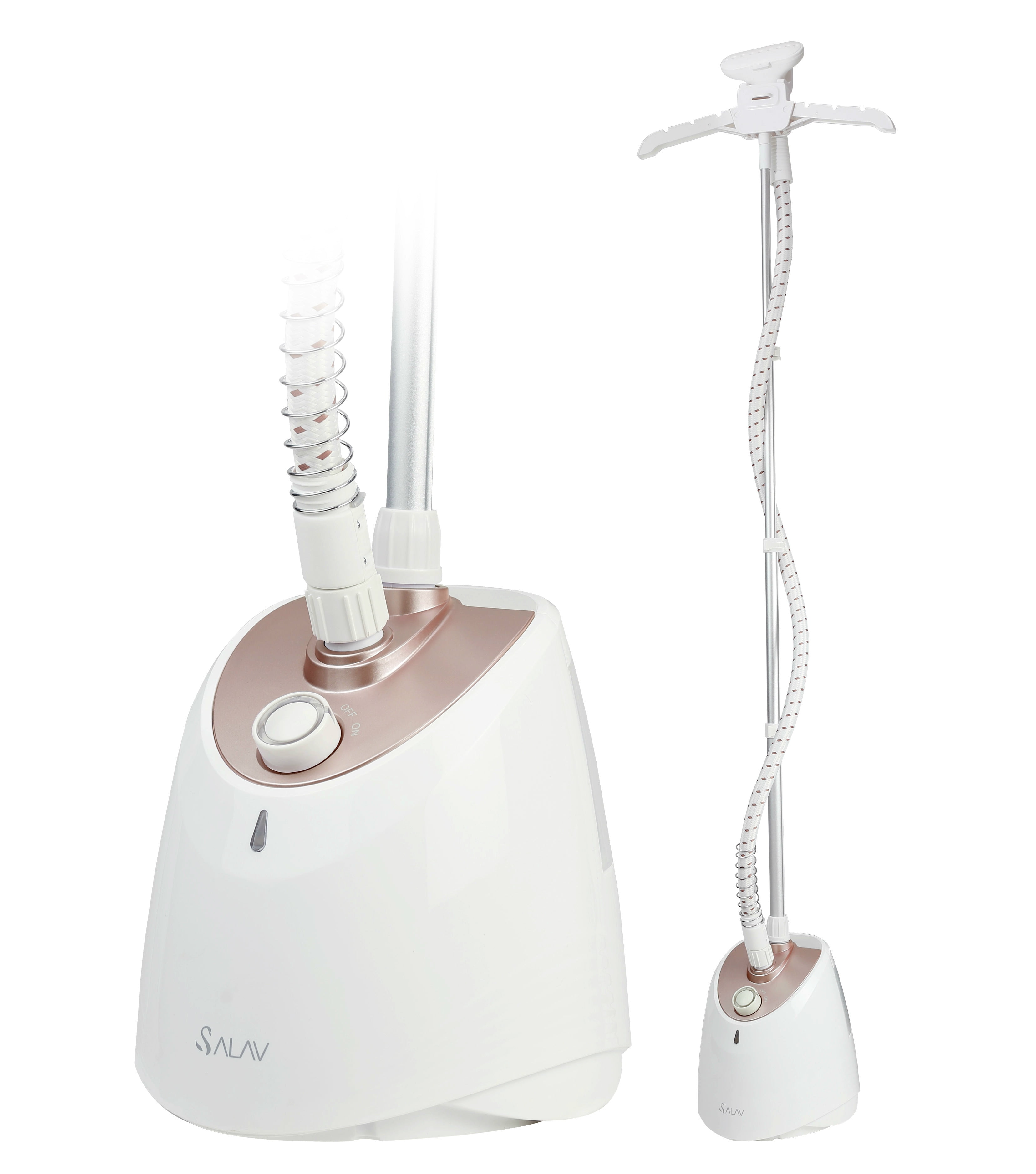 SALAV Gs34-bj 1500w Performance Garment Steamer With 360 Swivel Multi-hook and 4 for sale online 