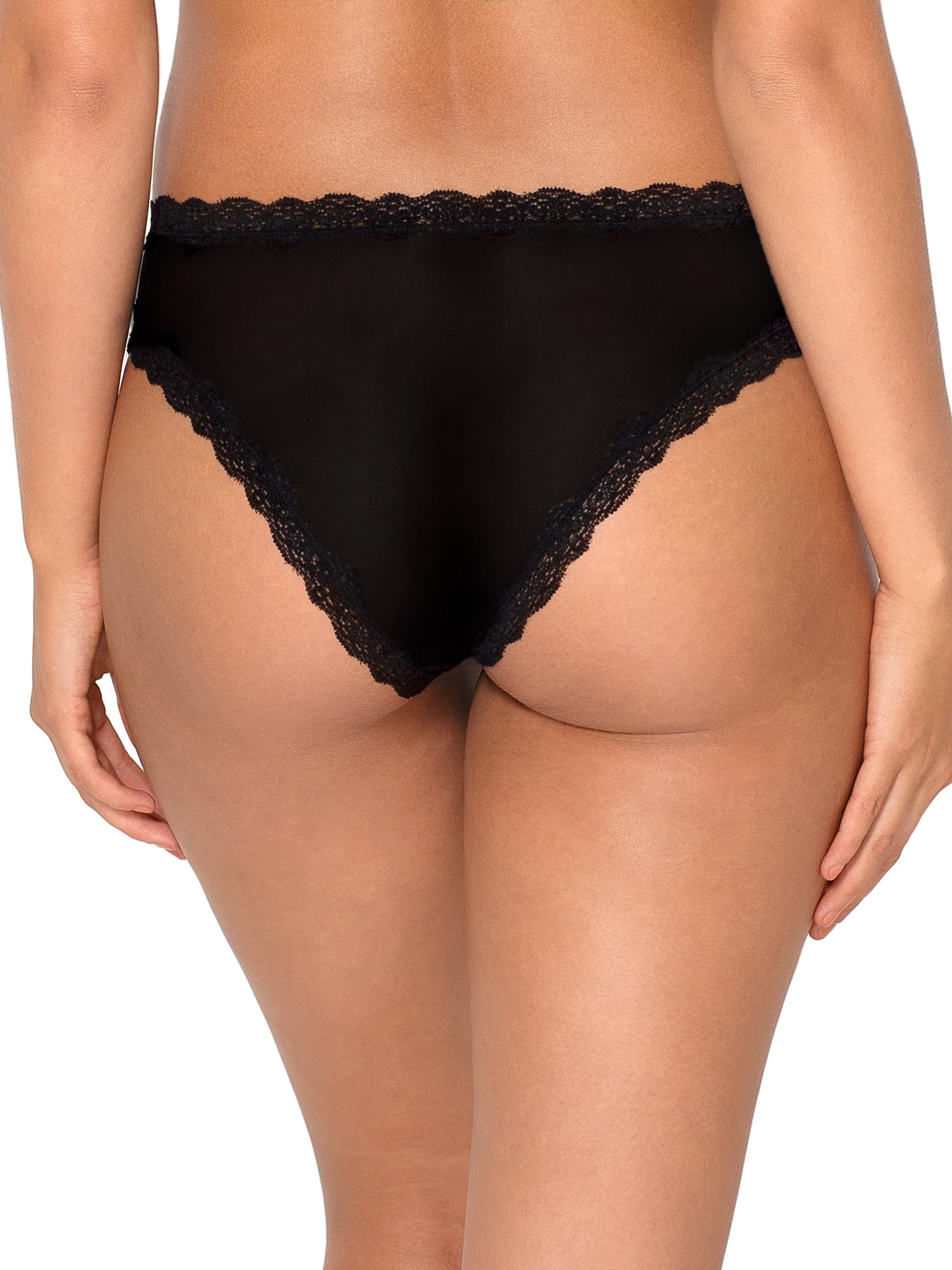 Smart & Sexy Women's Lace Trim Cheeky Panties, 2-pack, Style-SA1377