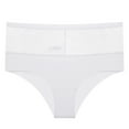 thumbnail image 4 of dmqupv Womens Panties Bikini Seamless Women's Breathable Underwear, Moisture Wicking Keeps You Cool White L, 4 of 5
